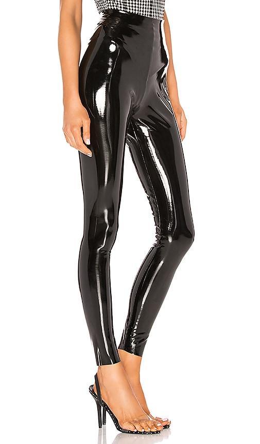 Classic Patent Faux-Leather Firming Leggings Product Image