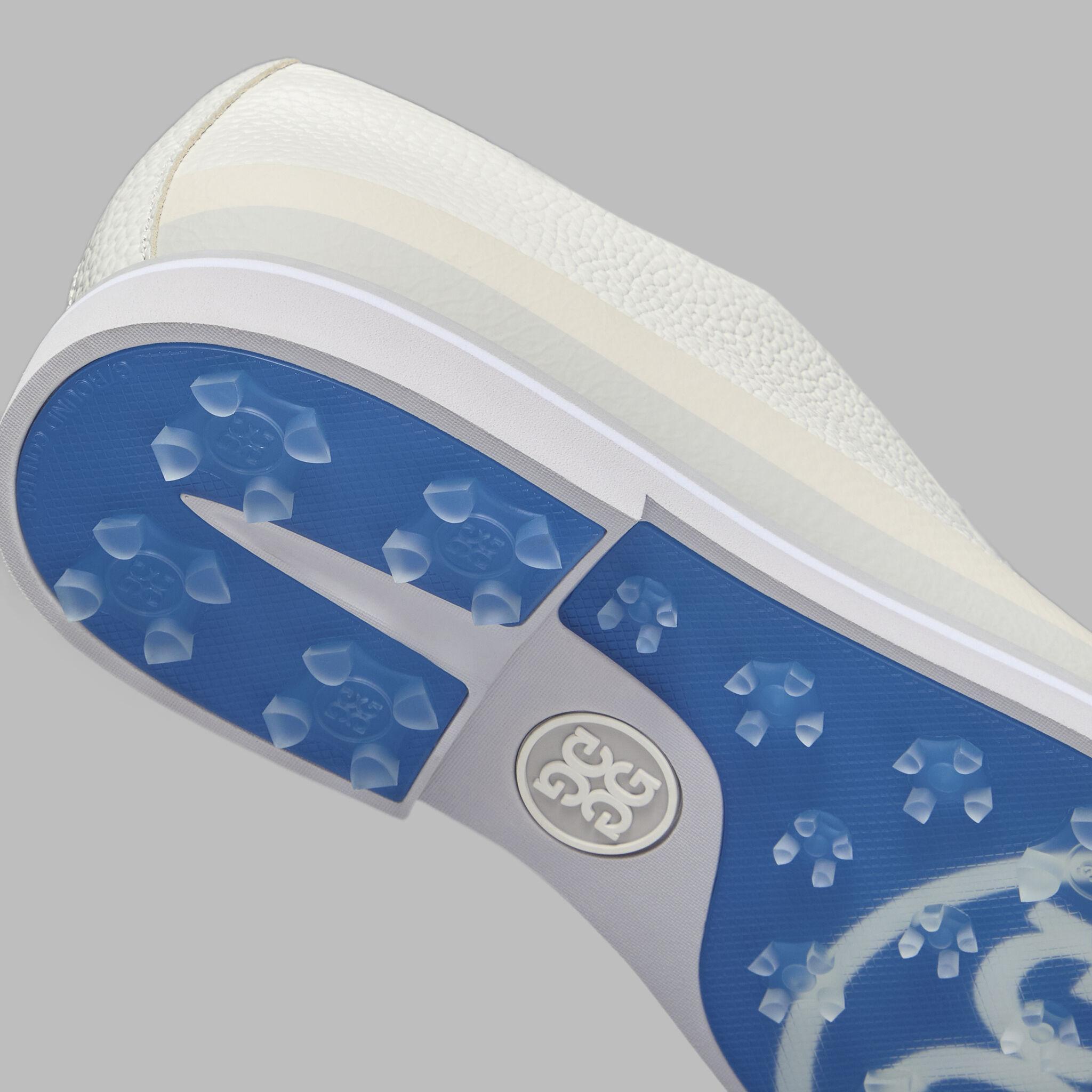 MEN'S GALLIVANTER TUXEDO STRIPE LEATHER GOLF SHOE Product Image