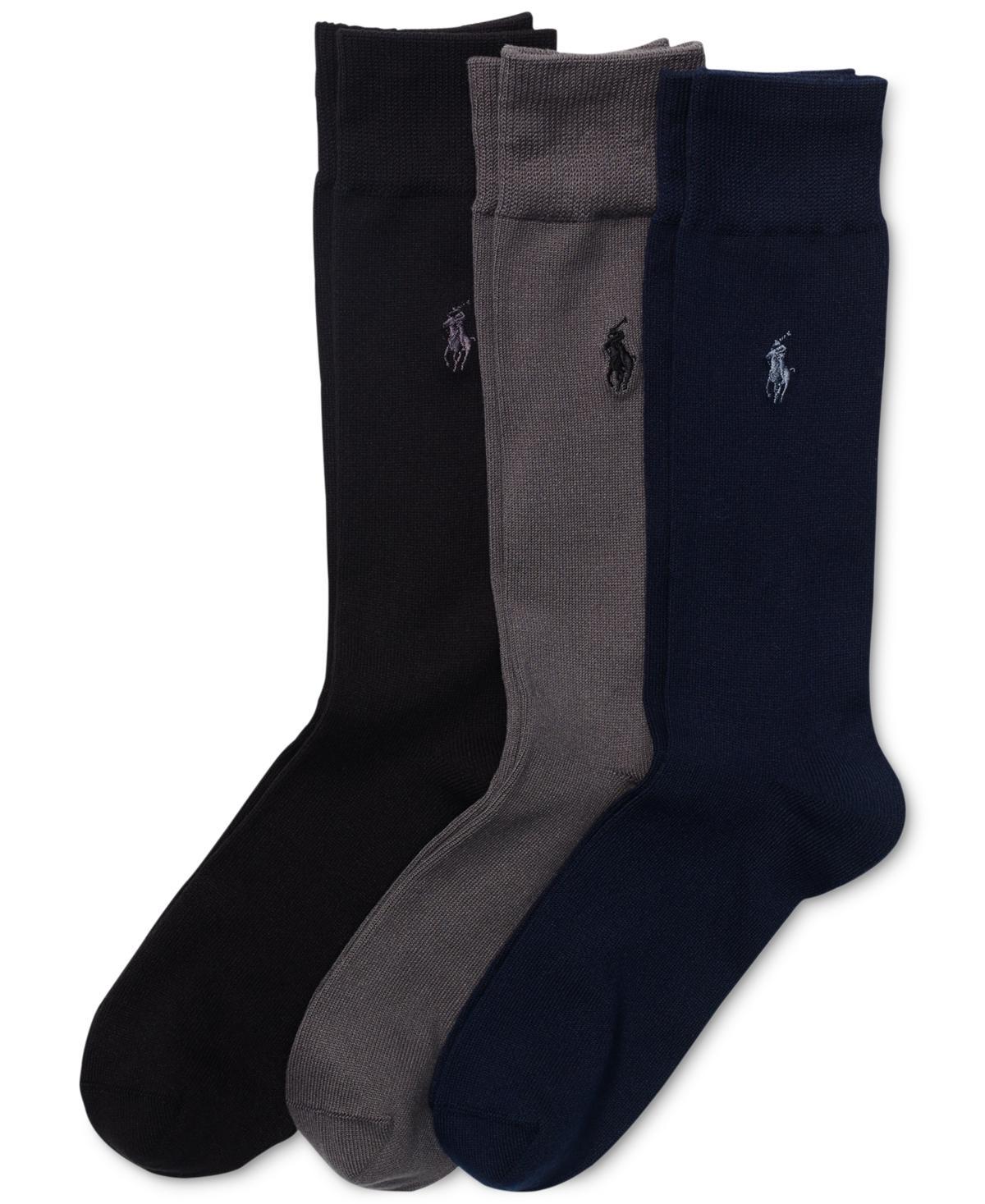 Polo Ralph Lauren Super Soft Flat Knit Socks - Pack of 3 Product Image