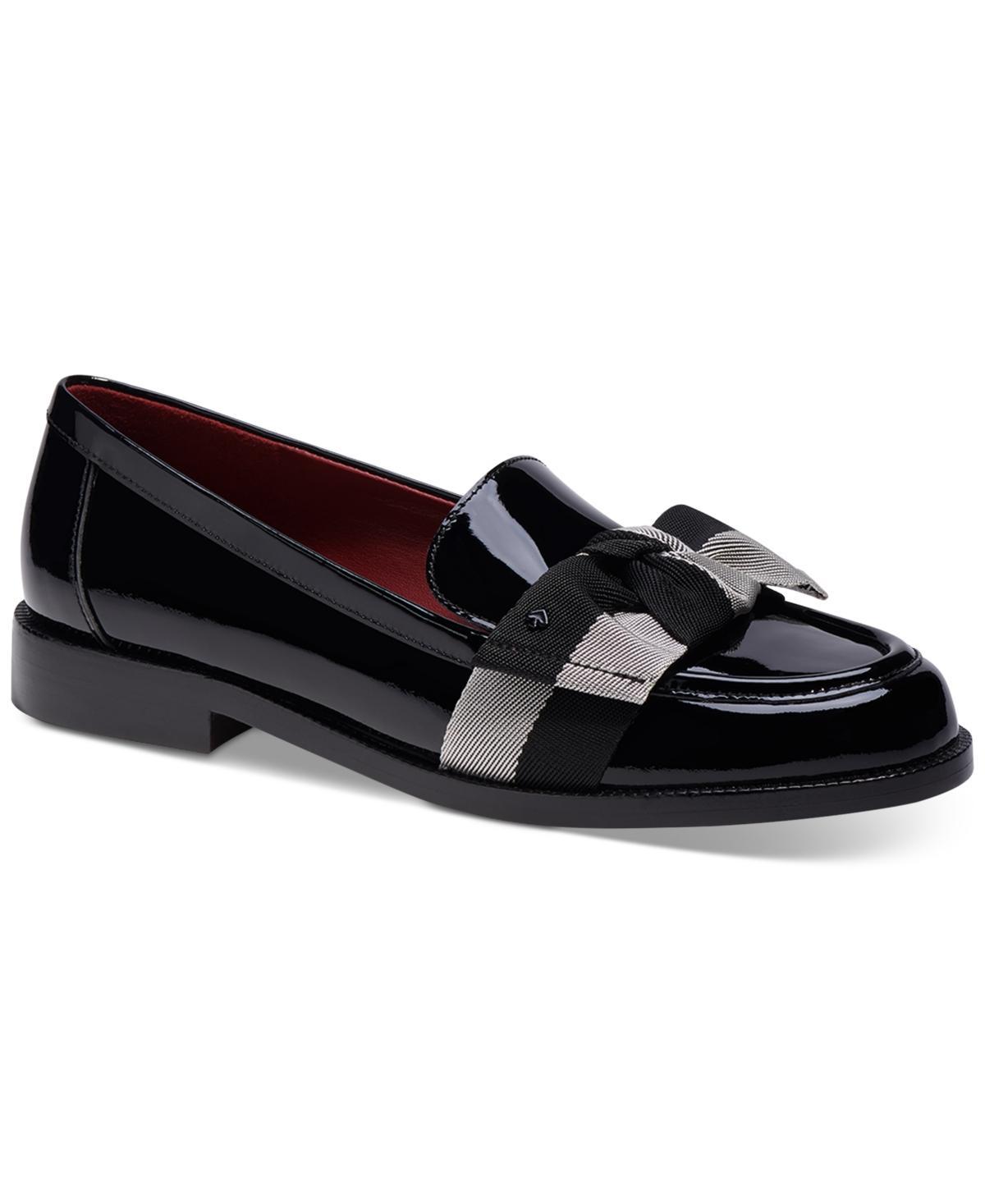 kate spade new york Womens Leandra Slip On Bow Loafer Flats Product Image