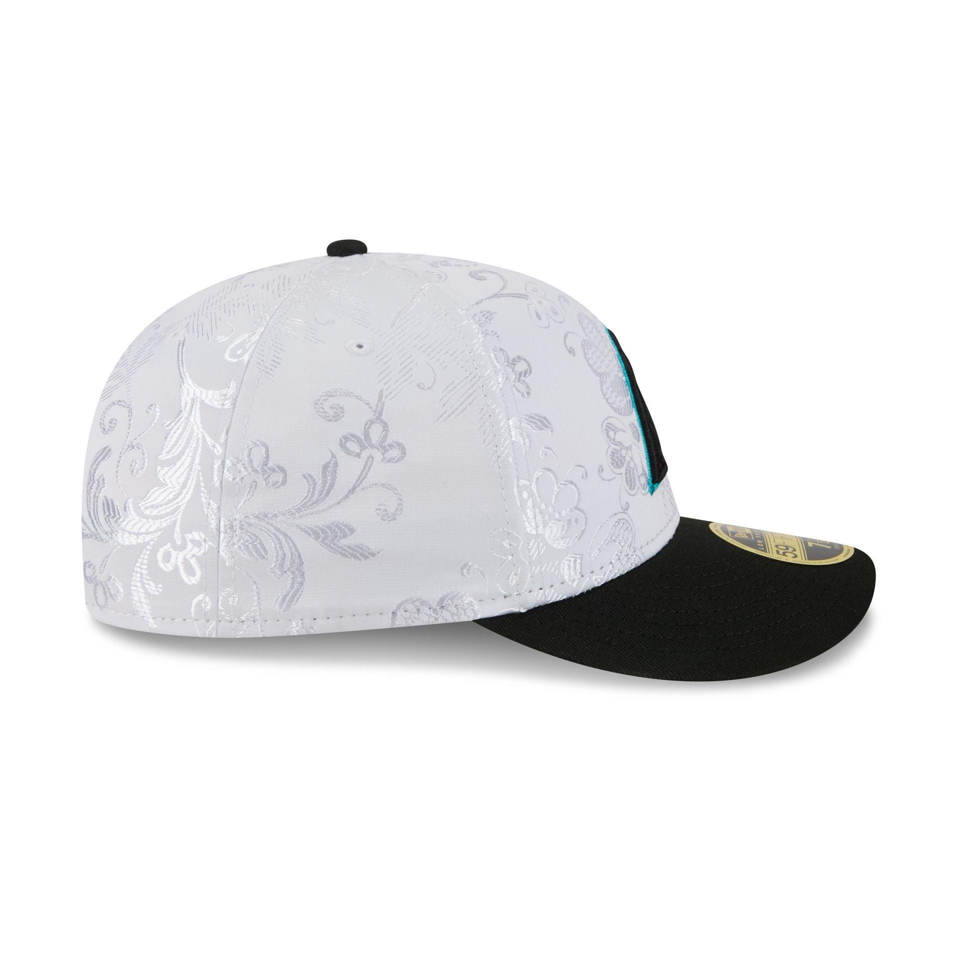 Philadelphia Eagles Tonal Florals White 59FIFTY Fitted Hat Male Product Image