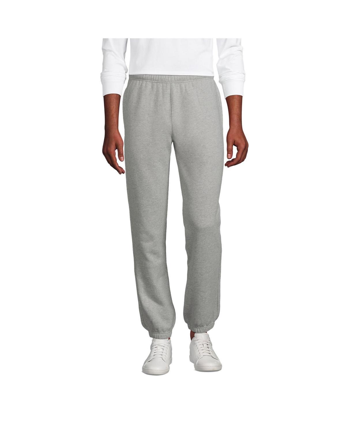 Men's Lands' End Serious Sweats Drawstring Sweatpants, Size: Large, Evening Blue Product Image