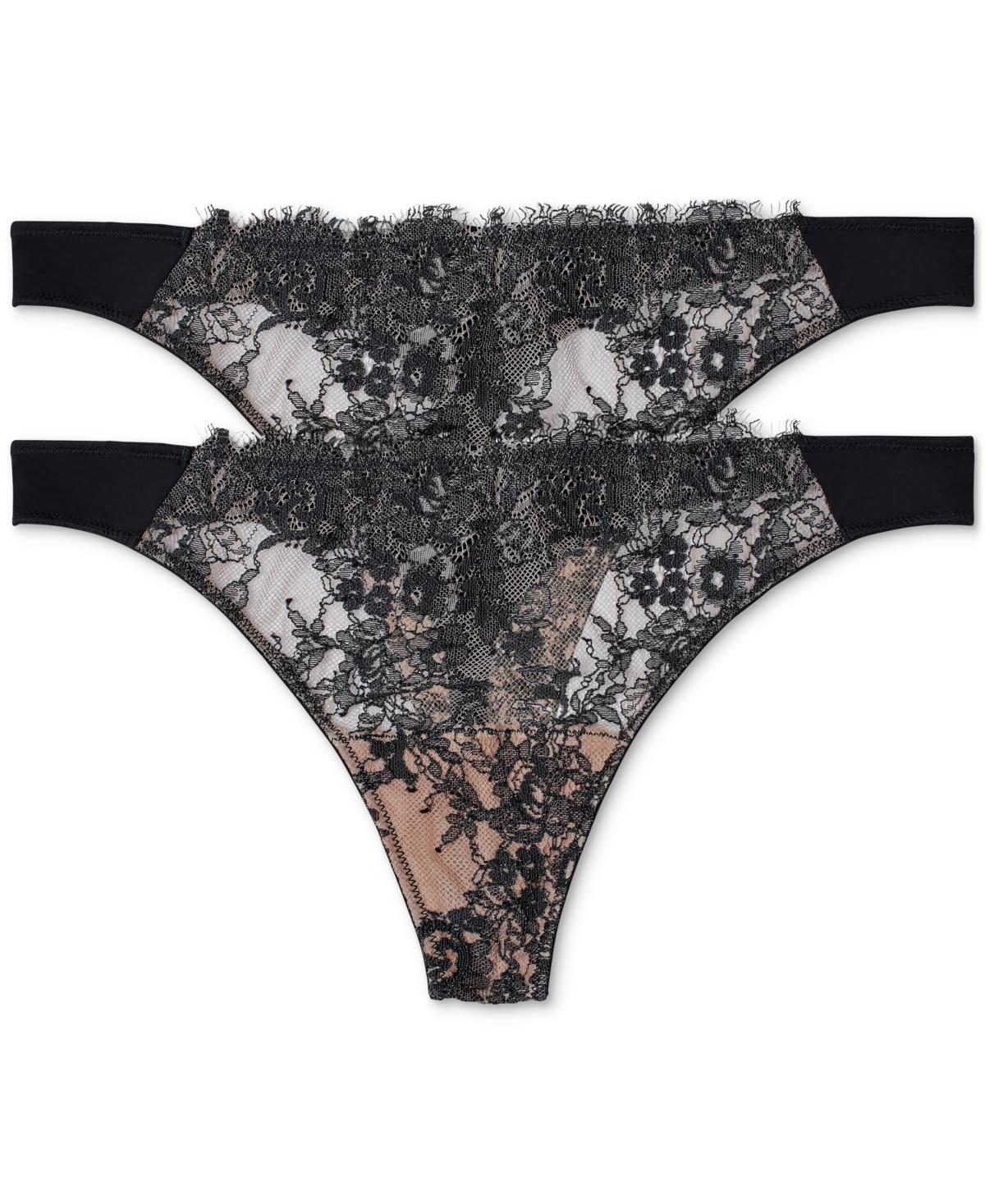 Skarlett Blue Entice Lace Thong 2 Product Image