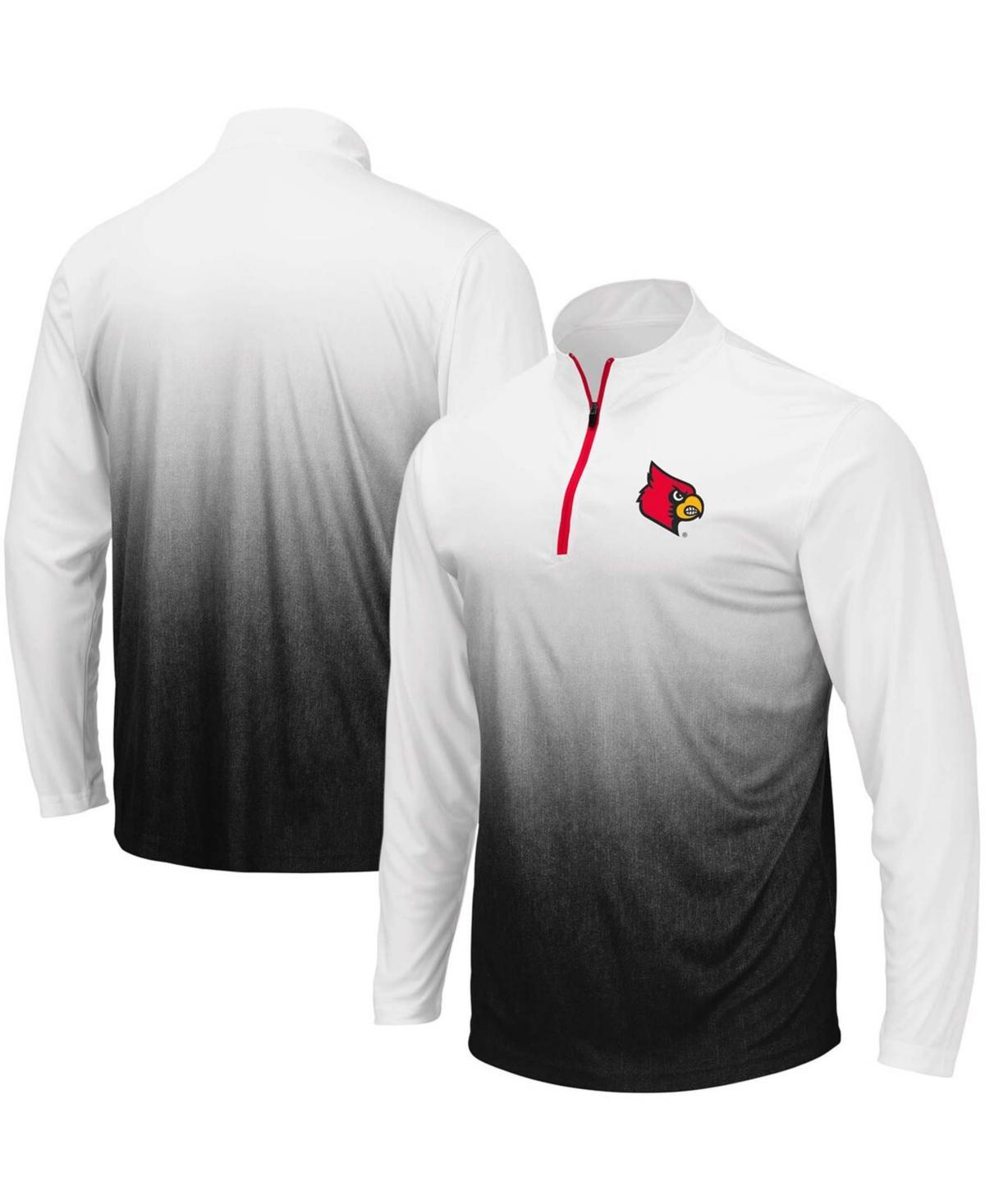 Men's Colosseum Gray Mississippi State Bulldogs Magic Team Logo Quarter-Zip Jacket, Size: 3XL, Mst Grey Product Image