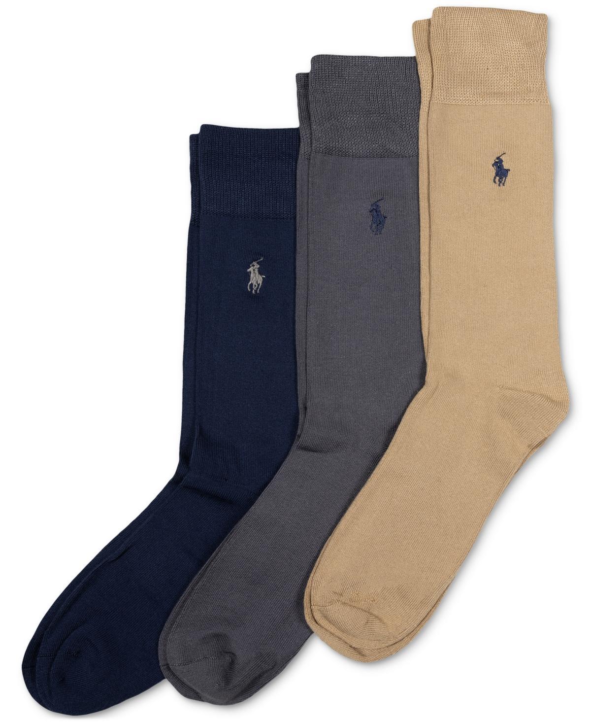 Polo Ralph Lauren Super Soft Flat Knit Socks - Pack of 3 Product Image