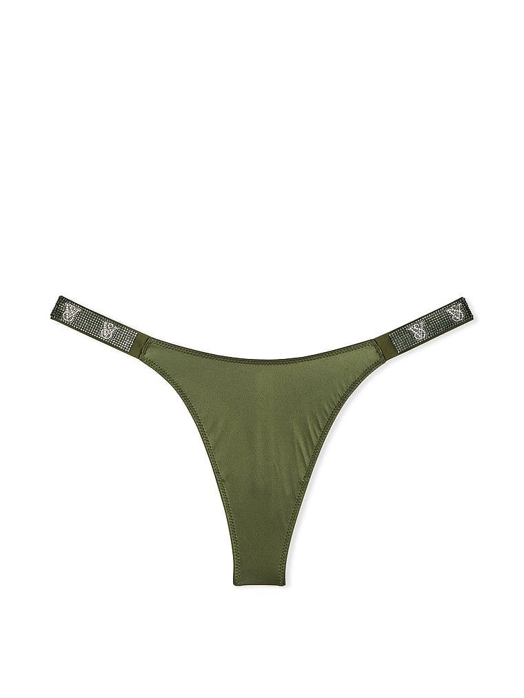Shine Strap Thong Panty Product Image