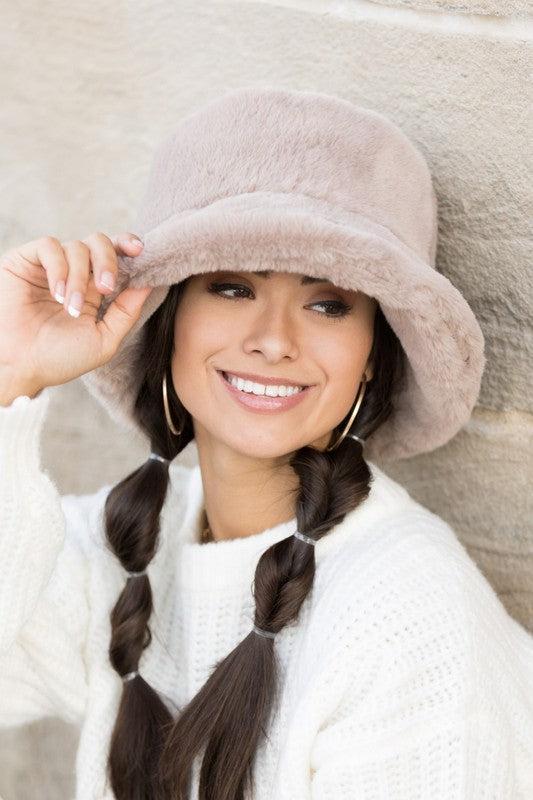 Plush Bucket Hat Product Image
