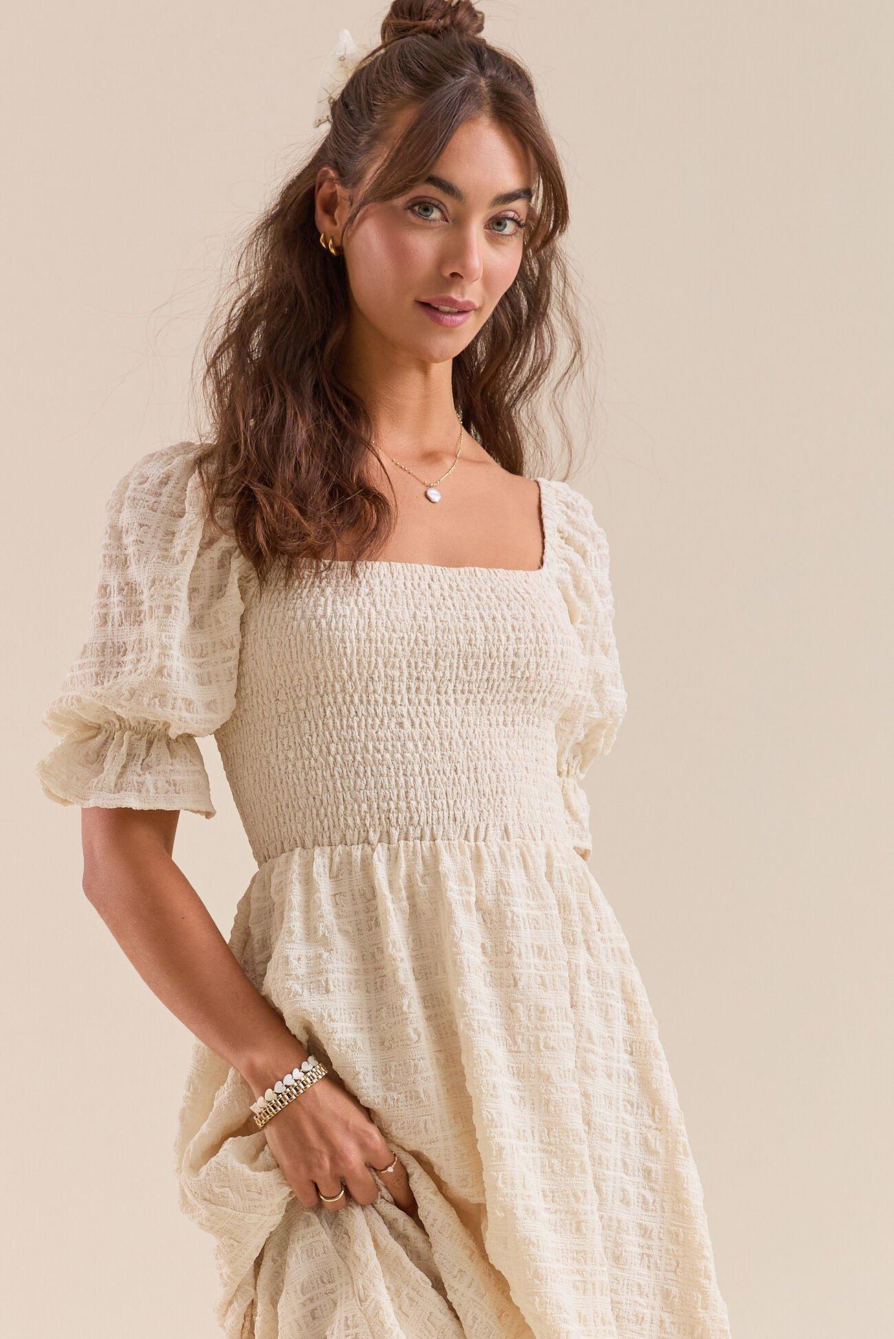 Mylee Textured Midi Dress Product Image