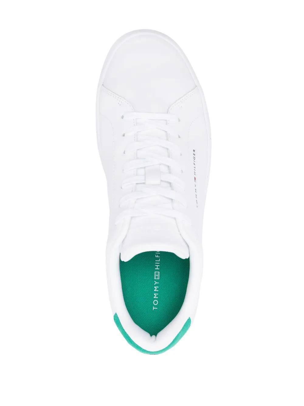 Court low-top leather sneakers Product Image