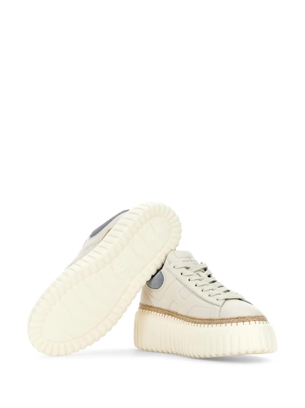 H-Stripes leather sneakers Product Image