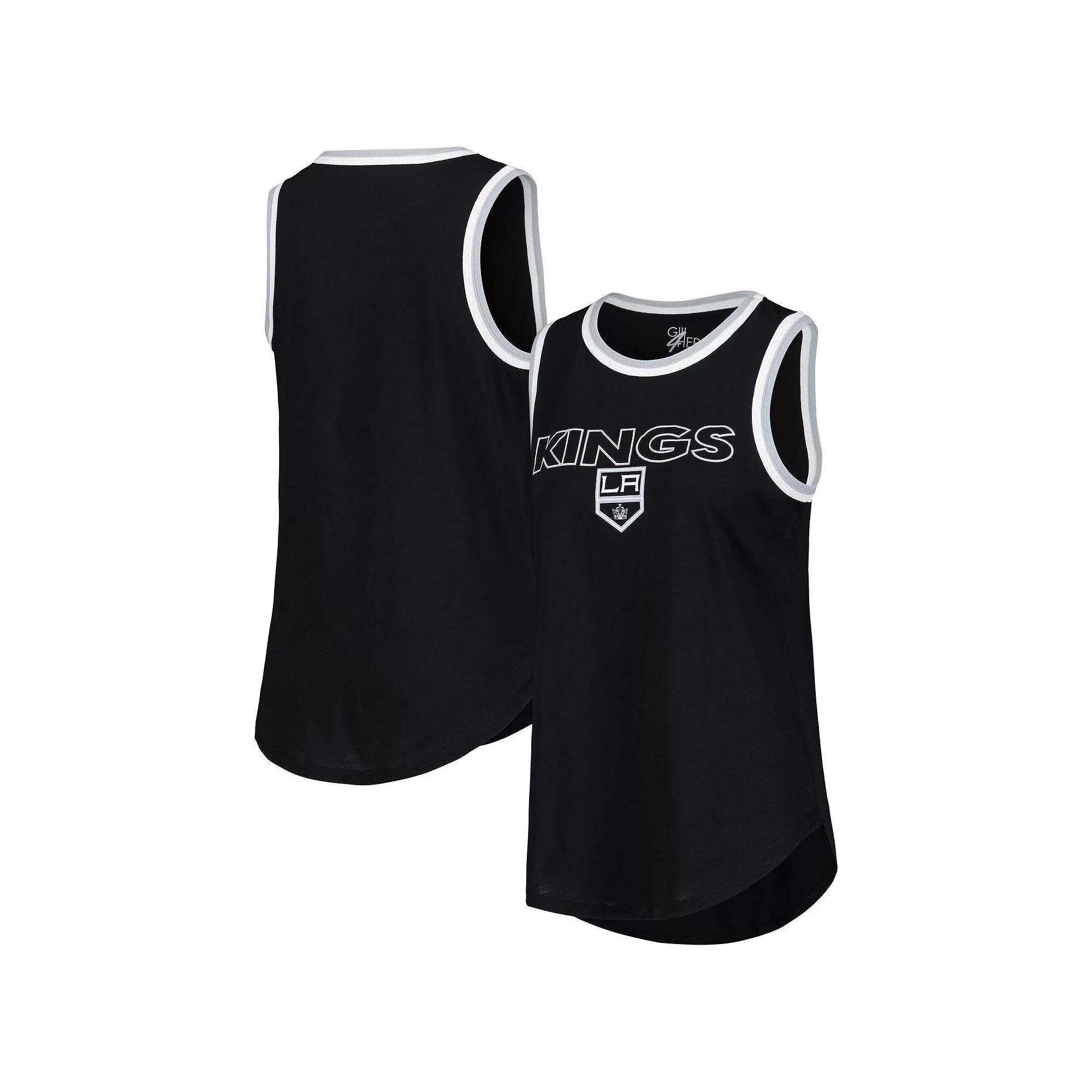 Women's G-III 4Her by Carl Banks Black Los Angeles Kings Strategy Tank Top, Size: Large, Kgs Black Product Image