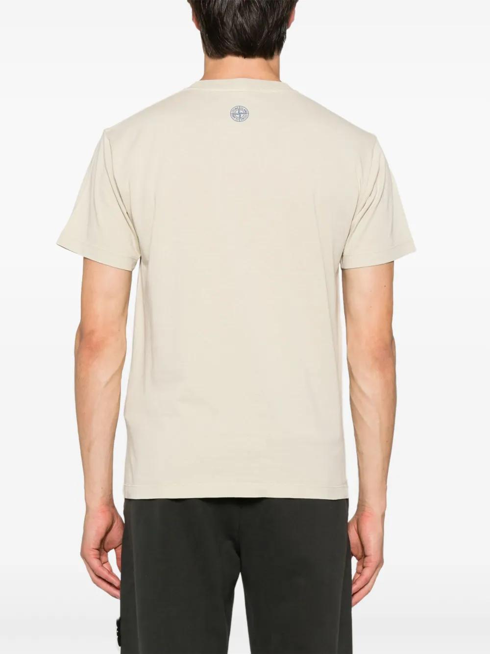 logo-print cotton T-shirt Product Image