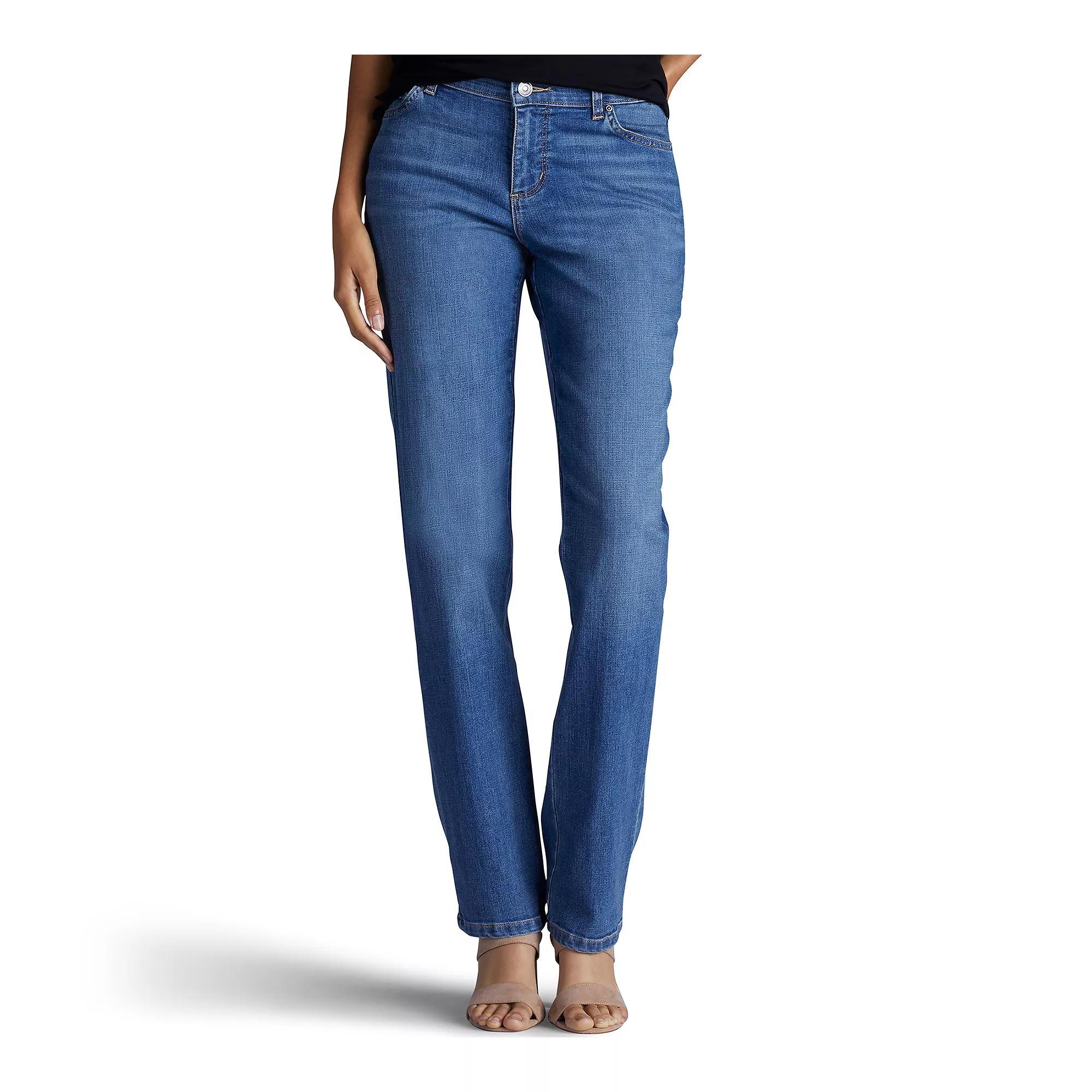 Womens Lee Relaxed Fit Straight-Leg Jeans Product Image