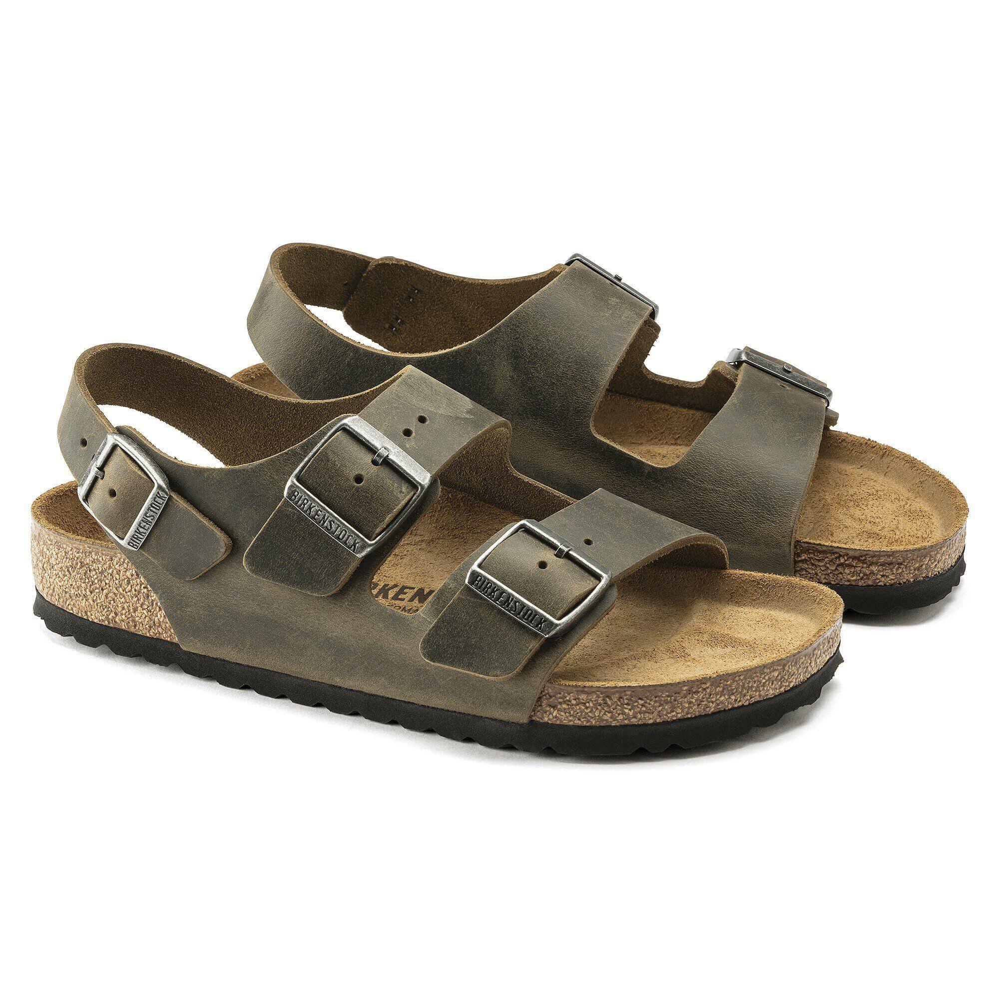 Milano Oiled Leather Faded Khaki Product Image