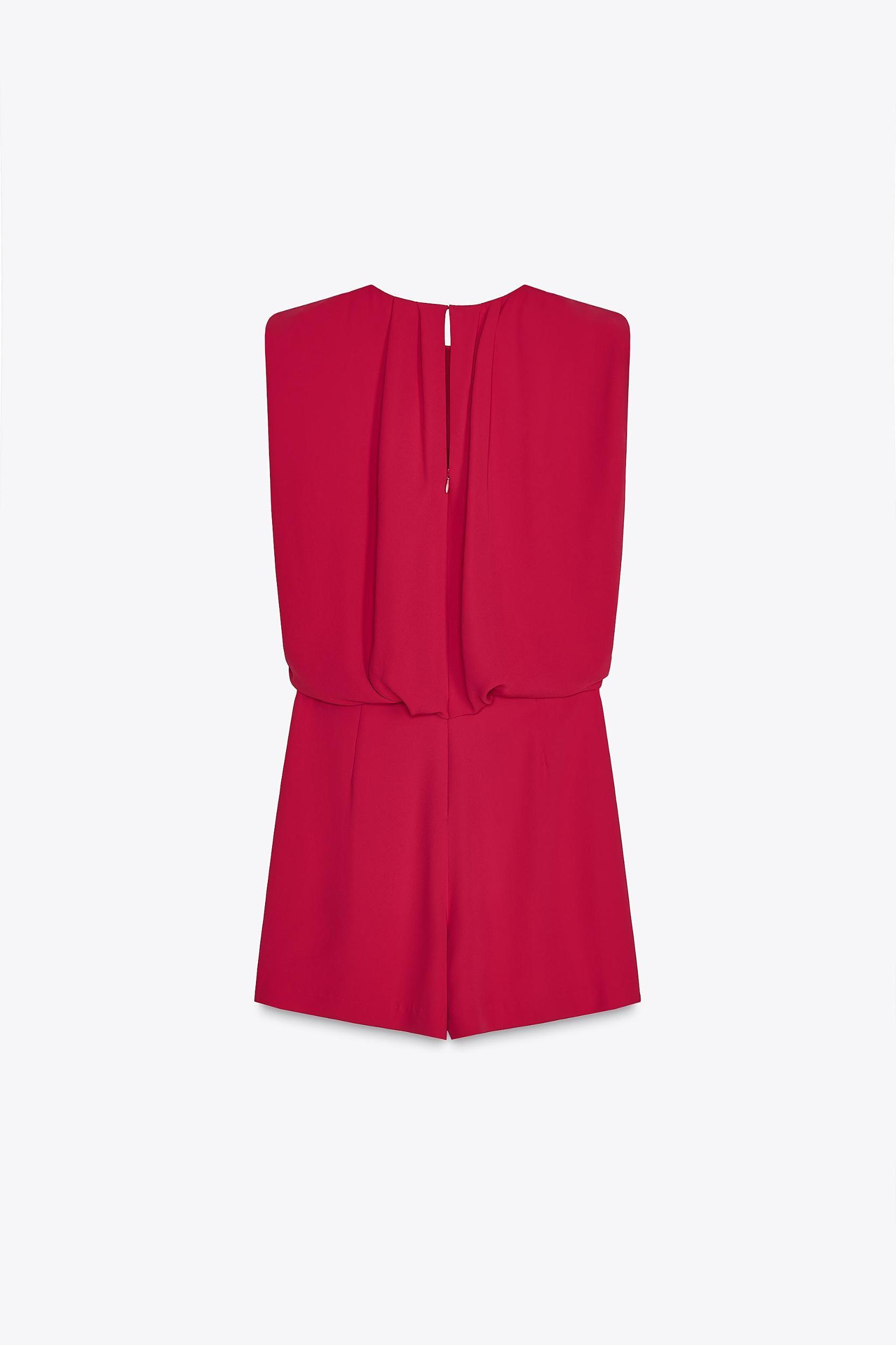 SLEEVELESS SHORT JUMPSUIT Product Image