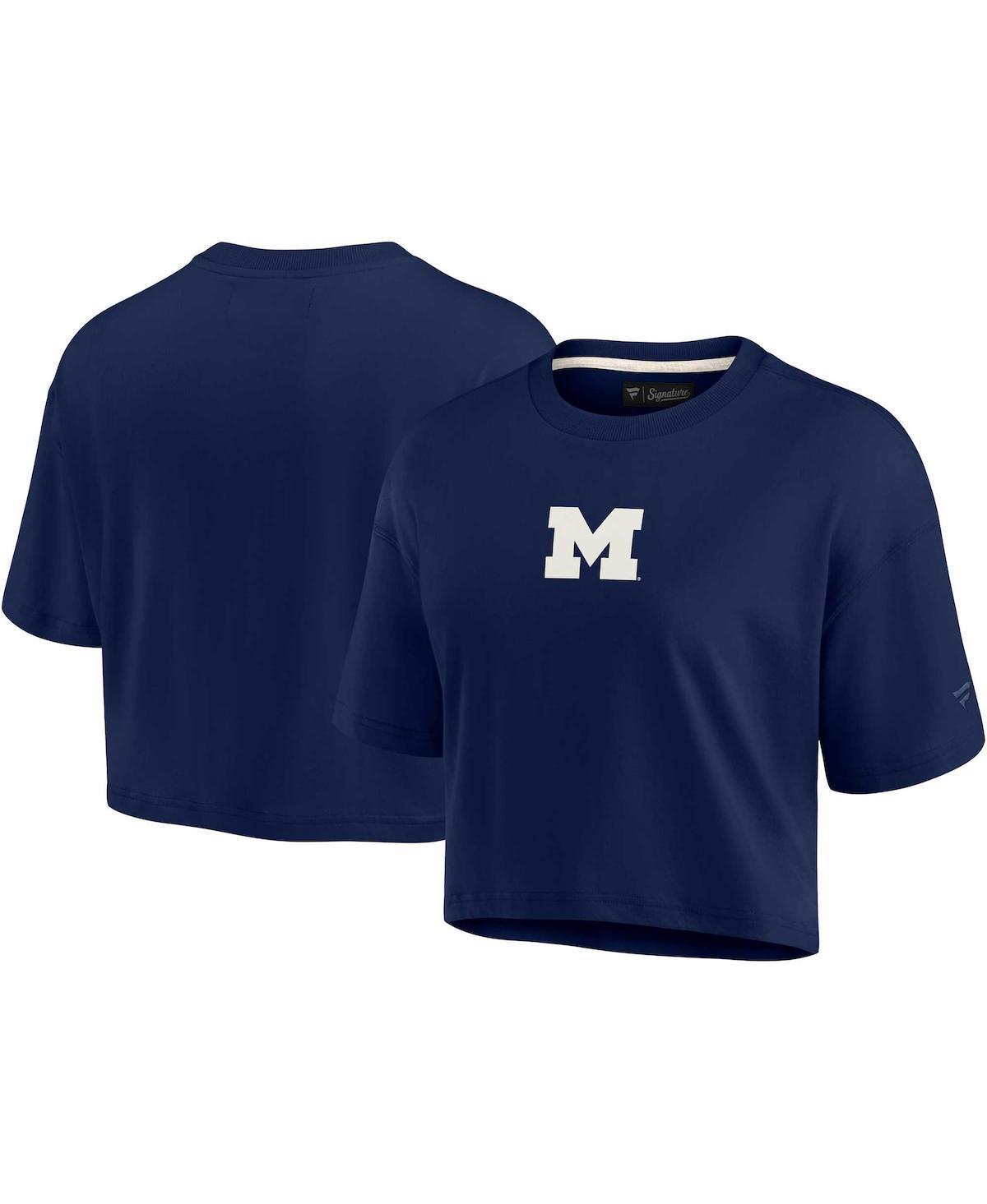 Women's Fanatics Signature Royal Florida Gators Super Soft Boxy Cropped T-Shirt, Size: Large, Blue Product Image