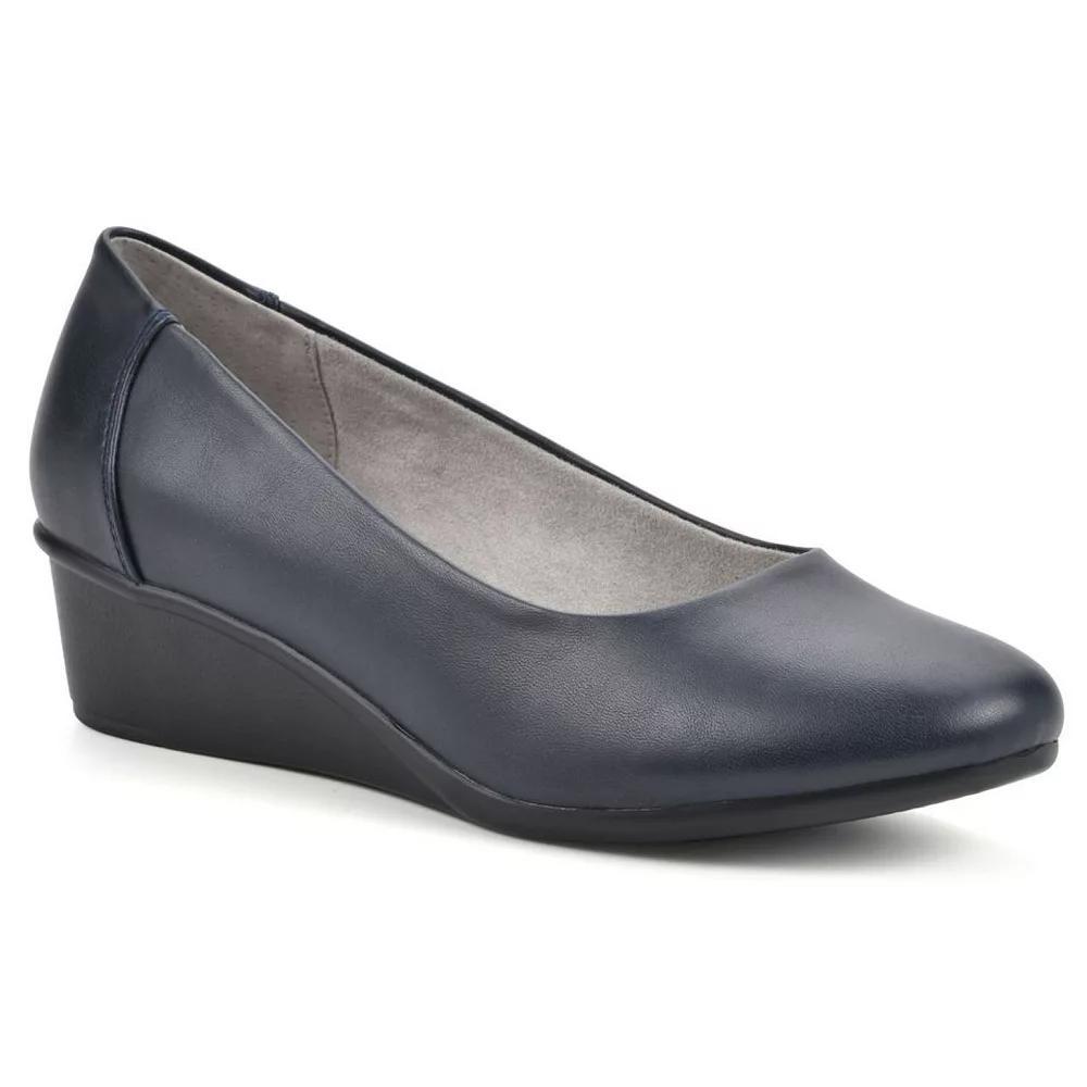 Cliffs by White Mountain Boldness Women's Wedge Heels, Size: 10, Black Nylon Product Image