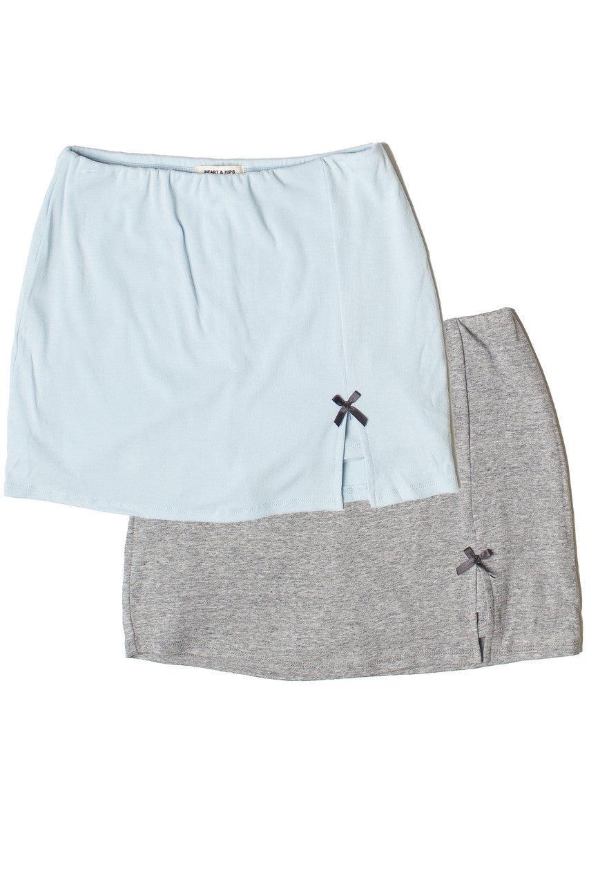 Bow Detail Mini Skort Product Image