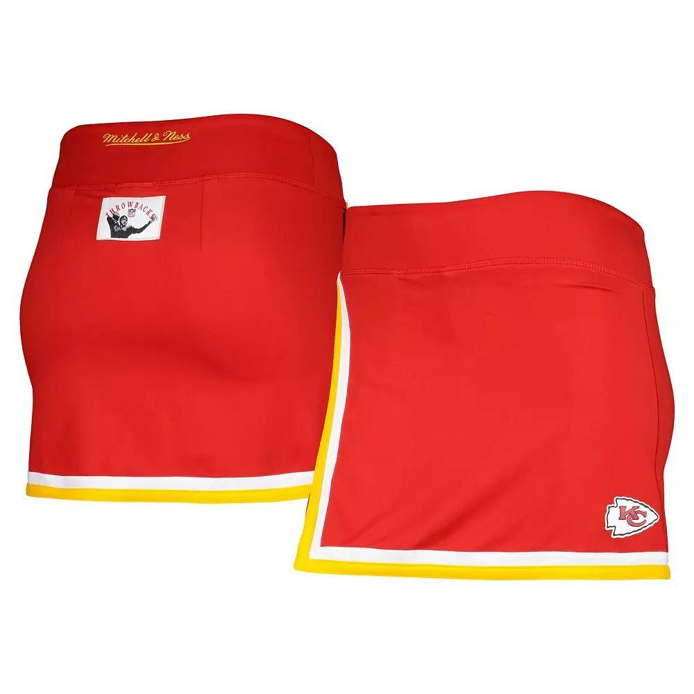 Women's Mitchell & Ness  Red Kansas City Chiefs Skort, Size: XL Product Image