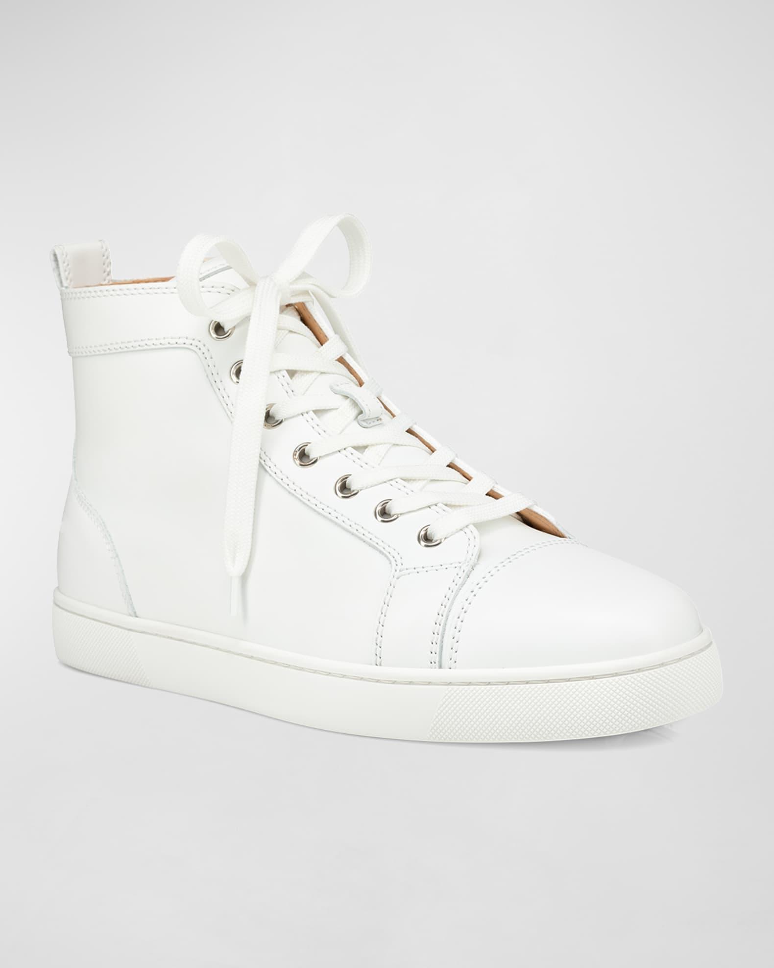 Mens Louis Leather High-Top Sneakers Product Image