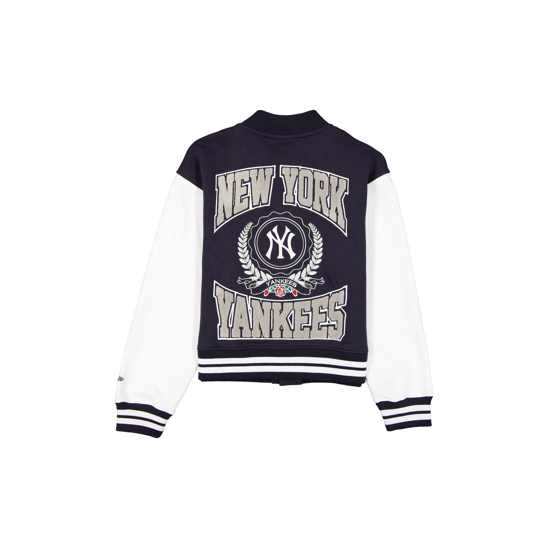 New York Yankees Throwback Prep Women's Jacket Female Product Image