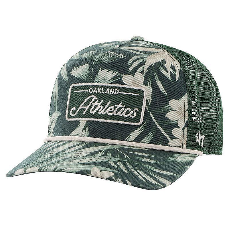 Mens 47 Oakland Athletics Tropicalia Trucker Hitch Adjustable Hat Product Image
