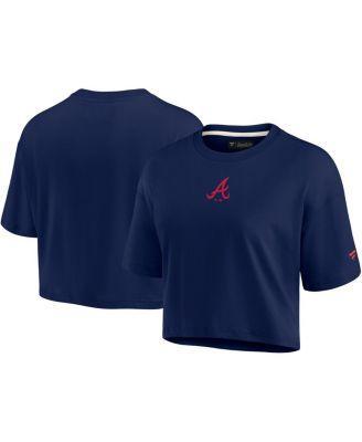 Women's Fanatics Signature Black Philadelphia 76ers Super Soft Boxy Cropped T-Shirt, Size: Medium, 76r Black Product Image