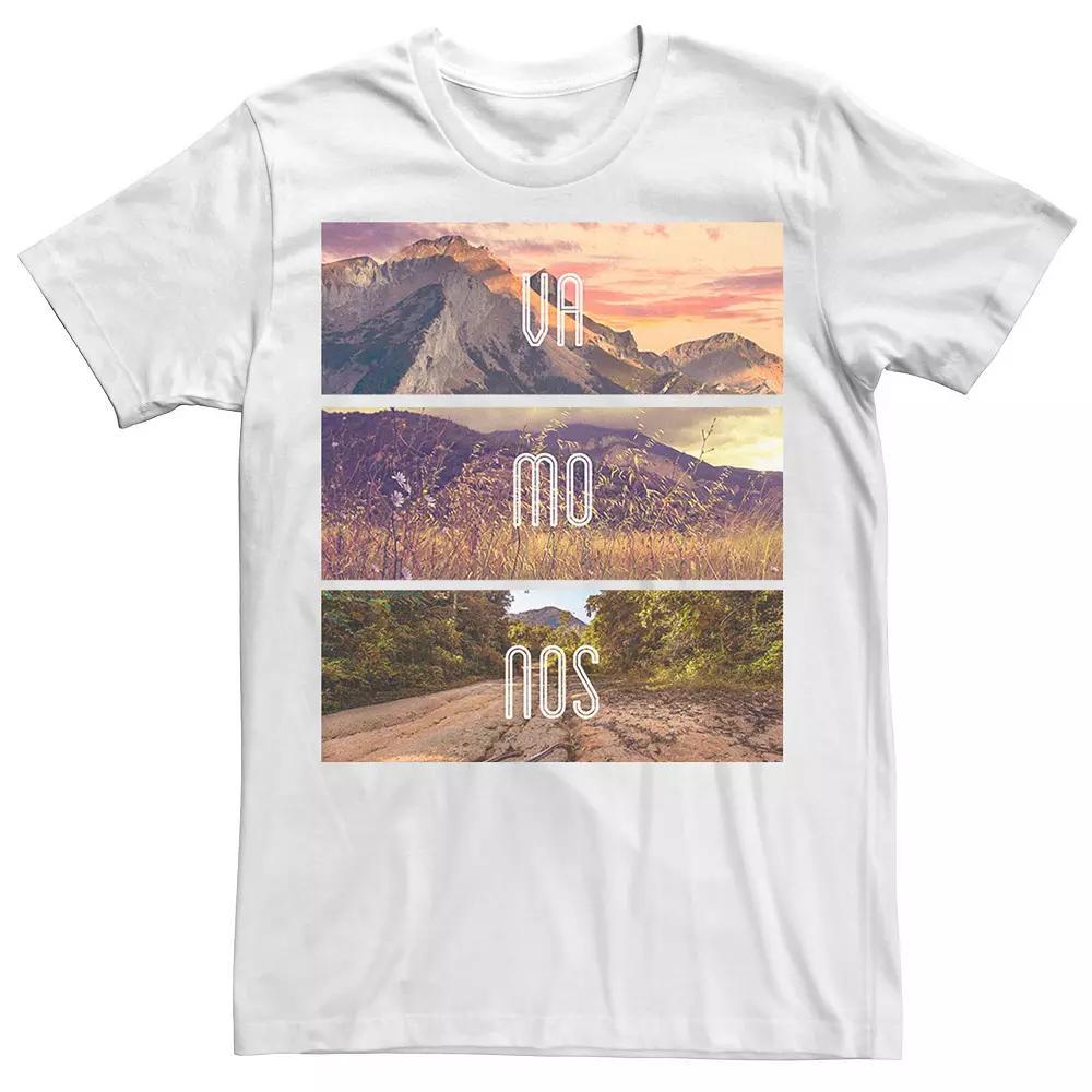 Men's Gonzales Vamonos Lanscape Portrait Stack Tee, Size: 3XL, White Product Image