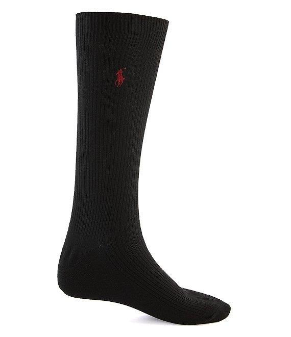 Polo Ralph Lauren Super Soft Ribbed Dress Socks Product Image
