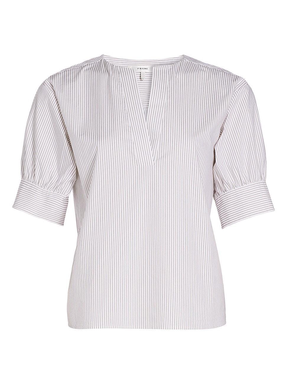 Frame V Neck Popover Top Product Image