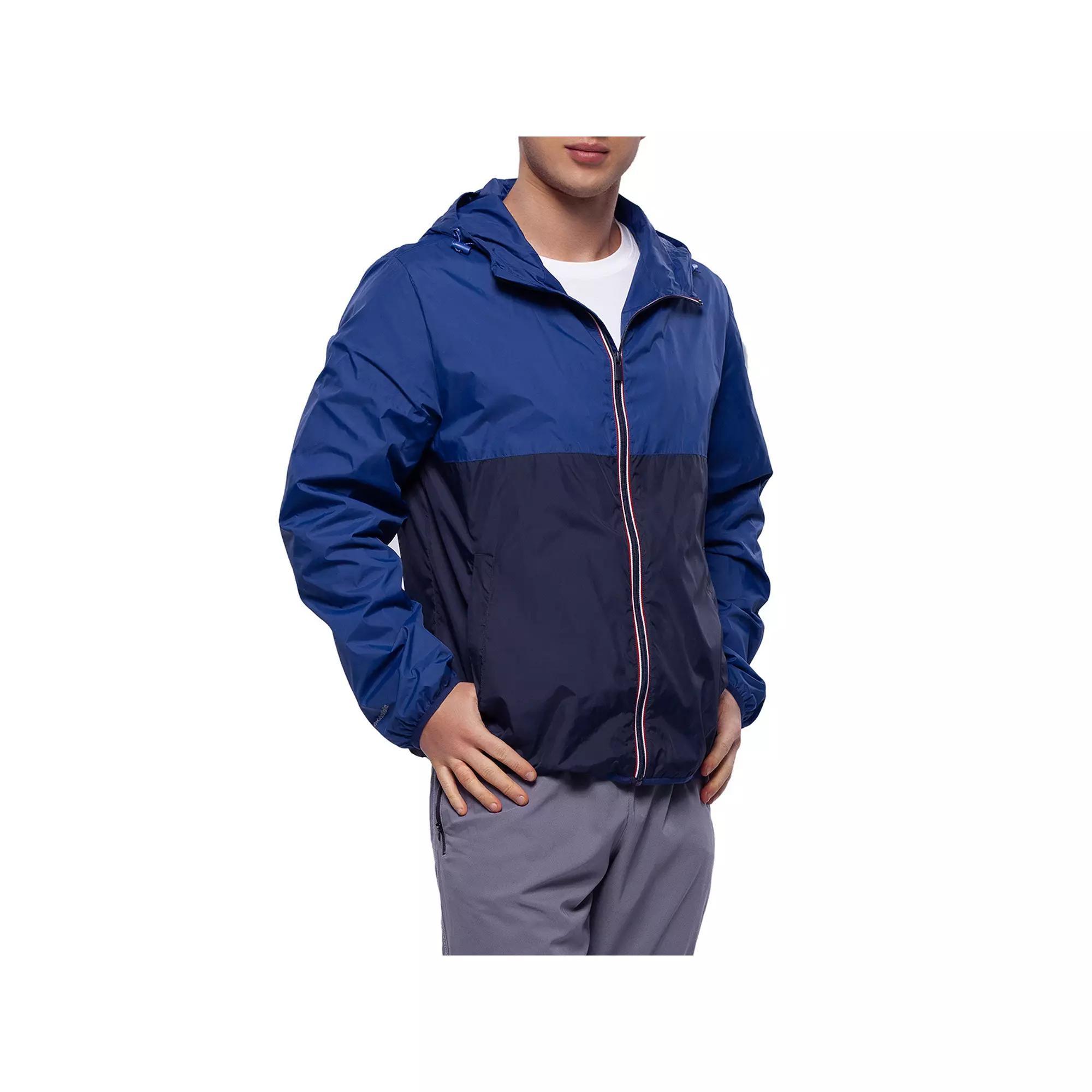Mens Rokka&Rolla Packable Mesh Lined Windbreaker Product Image