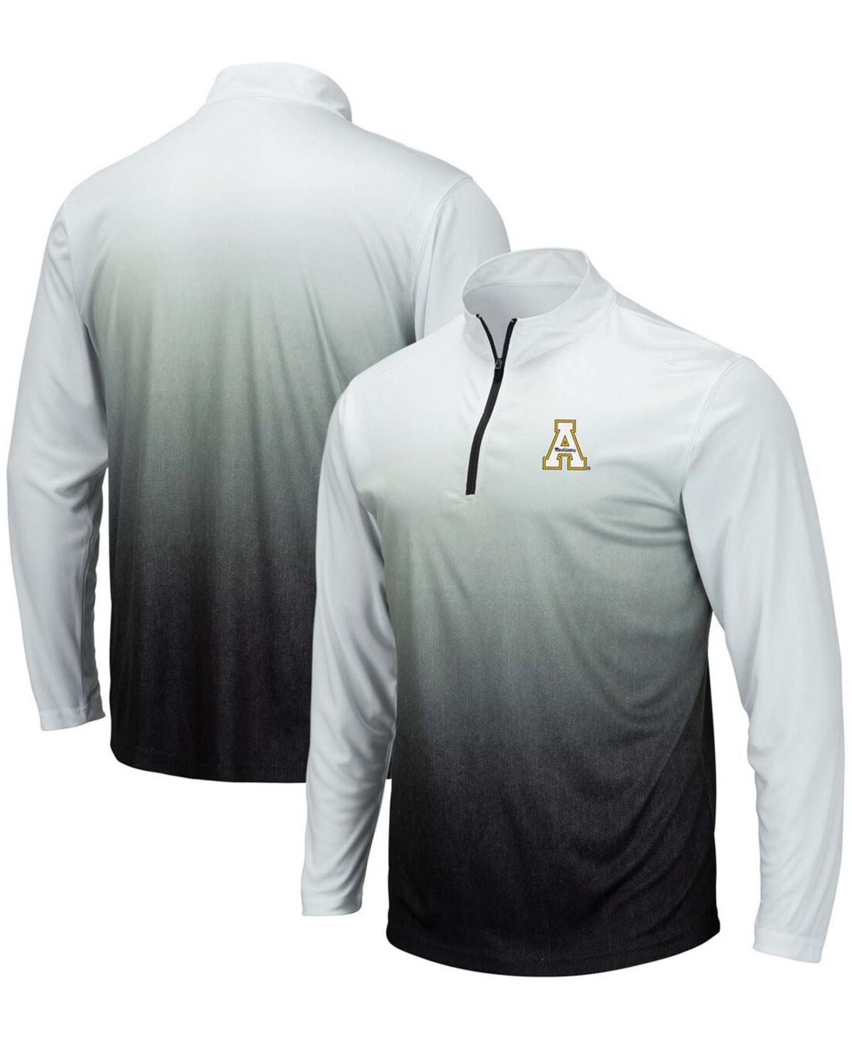 Men's Colosseum Gray Appalachian State Mountaineers Magic Team Logo Quarter-Zip Jacket, Size: Small, App Grey Product Image