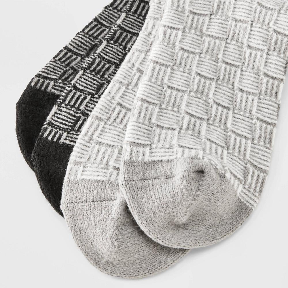 Womens Lightweight Supersoft Plaid 2pk Boot Socks - All In Motion 4-10 Product Image