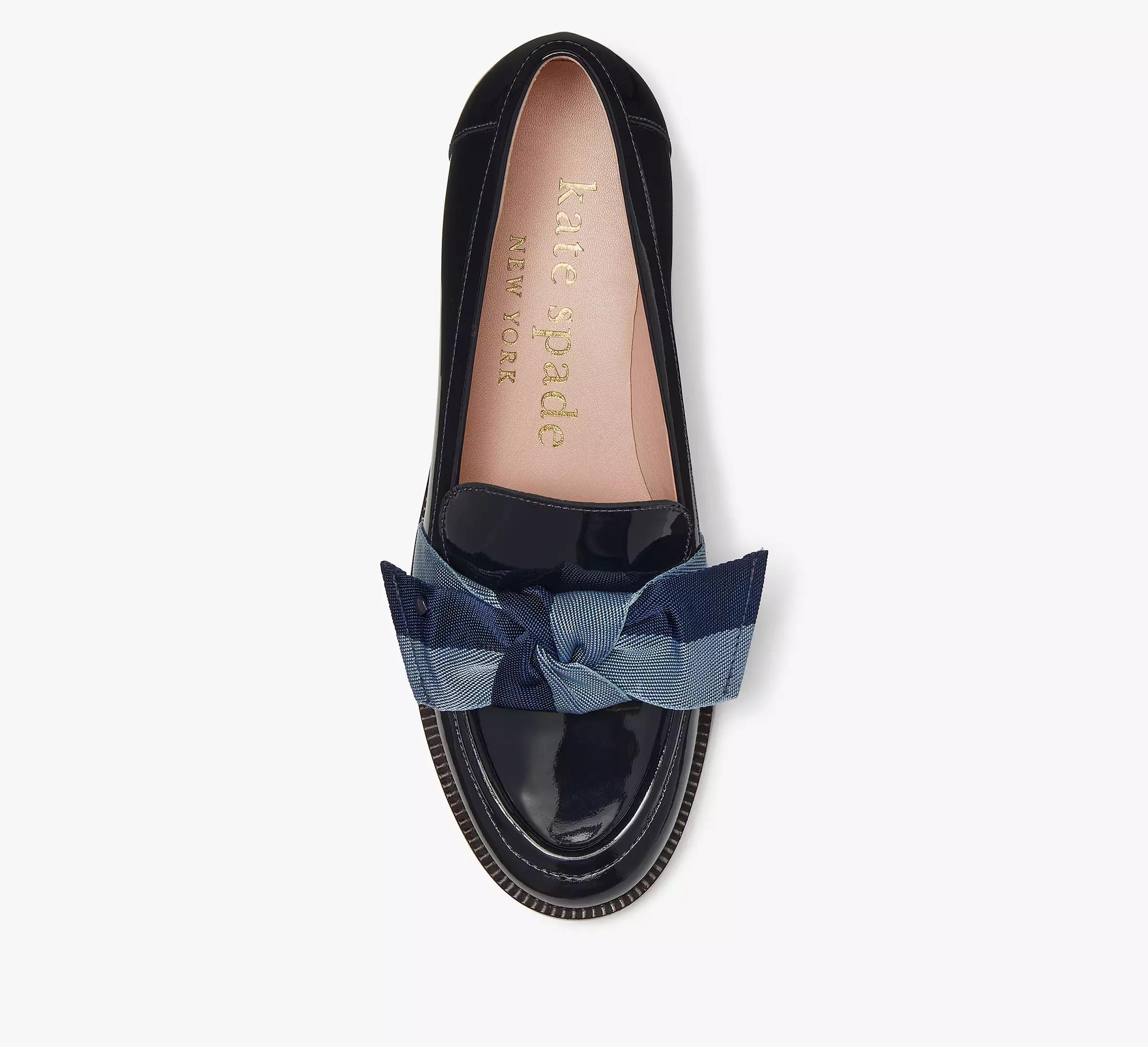 Womens Leandra Leather Loafers Product Image