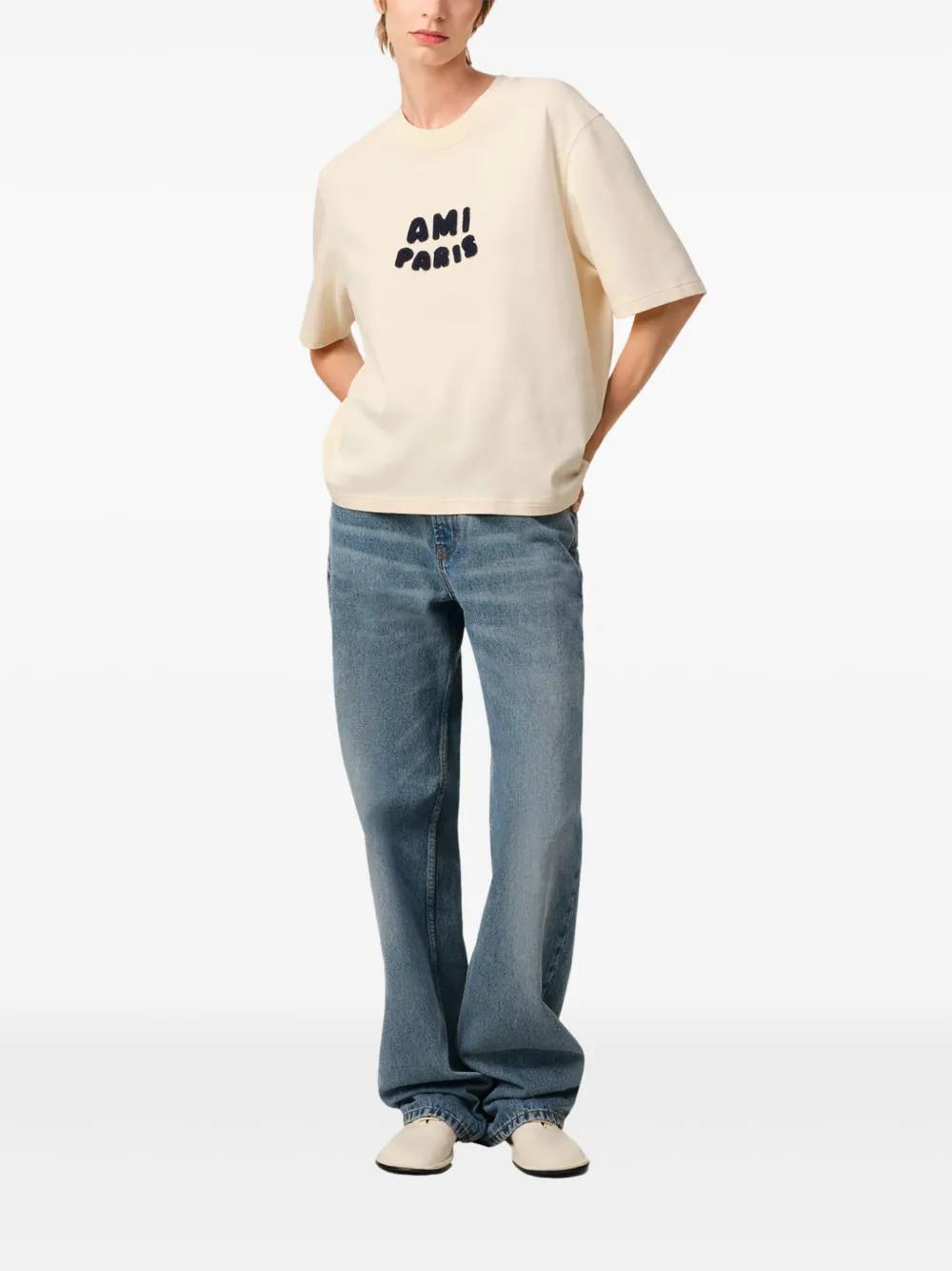 Ami Paris-patch T-shirt Product Image