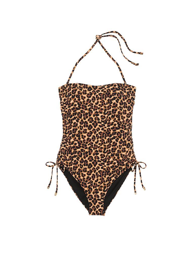 Essential Strapless Ruched One-Piece Swimsuit Product Image