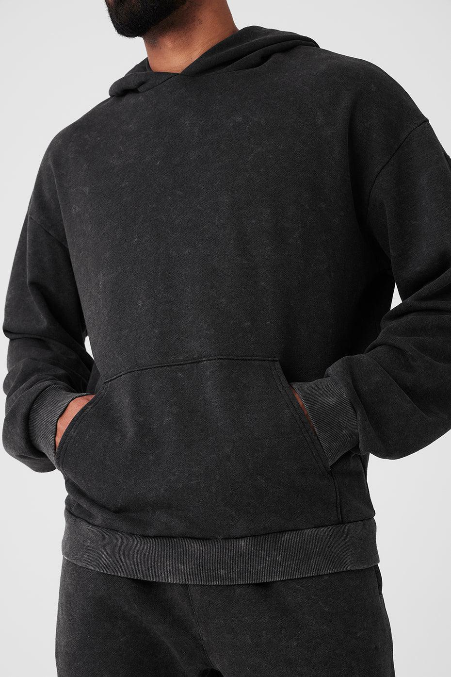 Chill Vintage Wash Hoodie - Black Wash Product Image