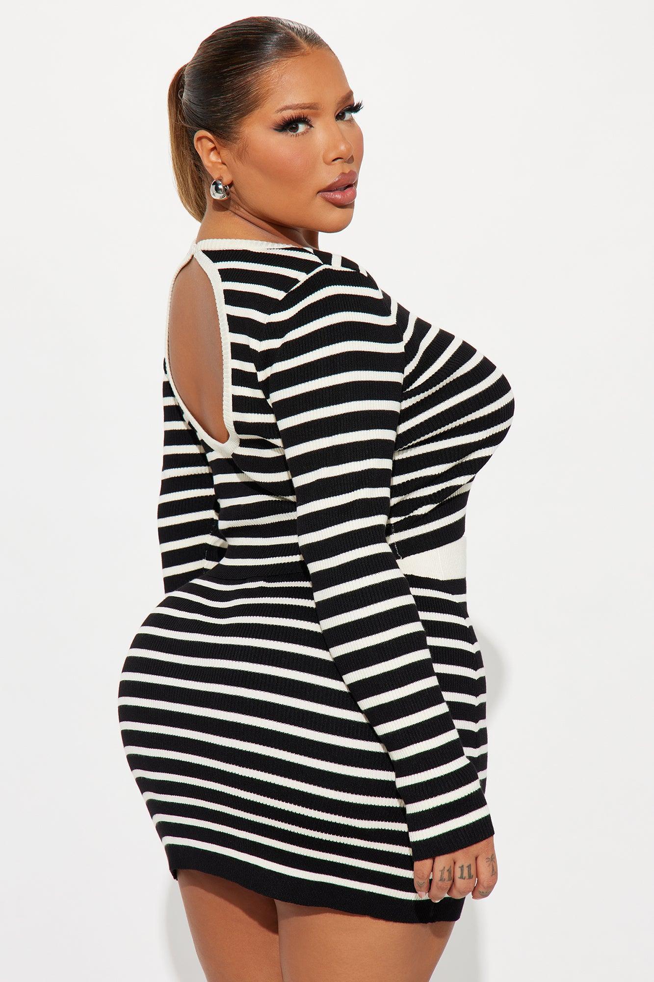 Valencia Sweater Skirt Set - Black/combo Product Image
