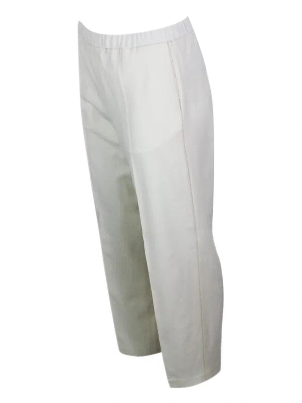 FABIANA FILIPPI Pants In Beige Product Image