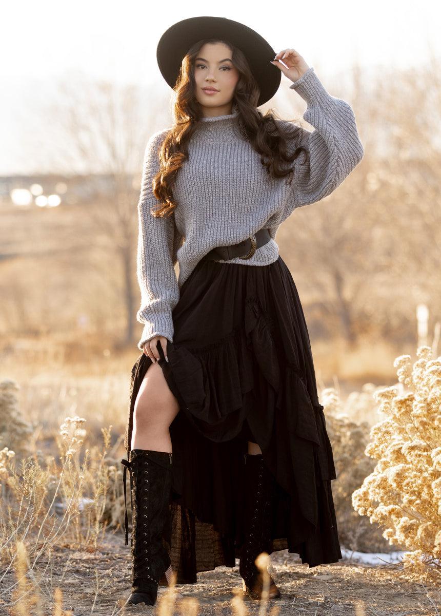 Everlie Dress in Black Female Product Image