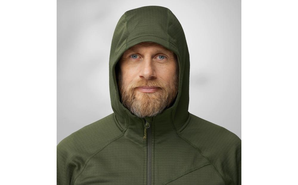 Abisko Grid Fleece Hoodie M Product Image