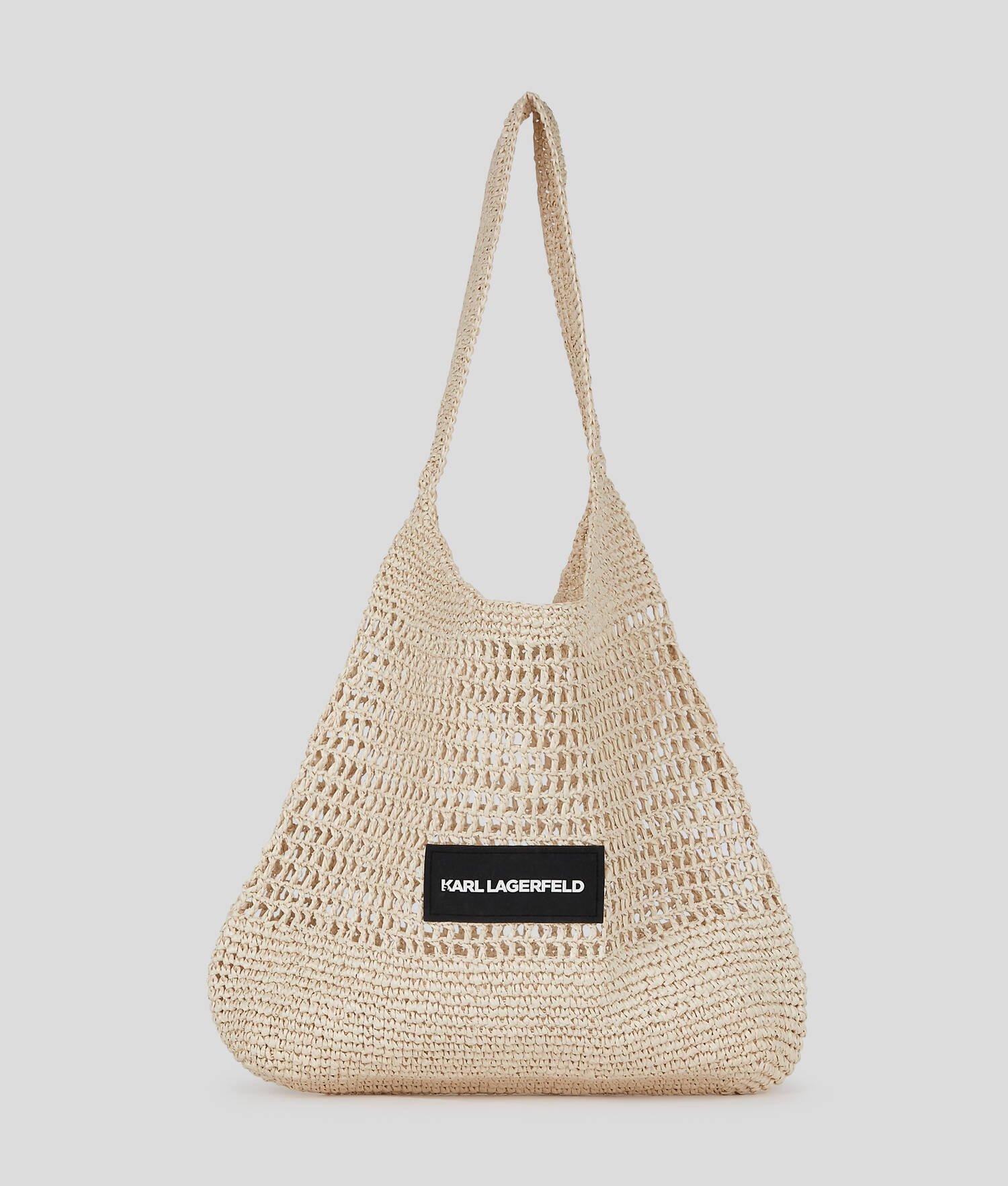 LOGO CROCHET BEACH BAG Product Image