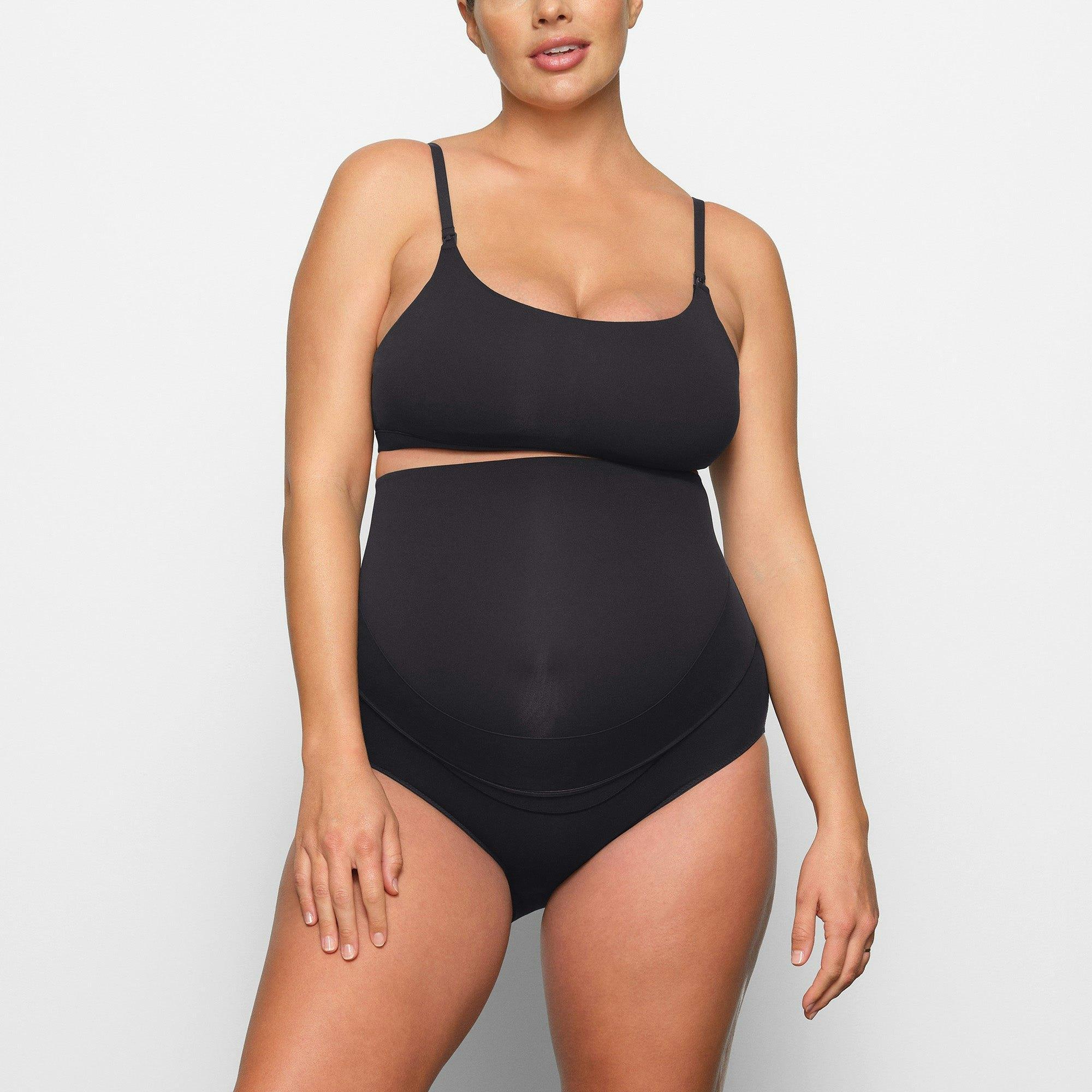 FITS EVERYBODY MATERNITY PUMPING SCOOP BRALETTE | ONYX Product Image