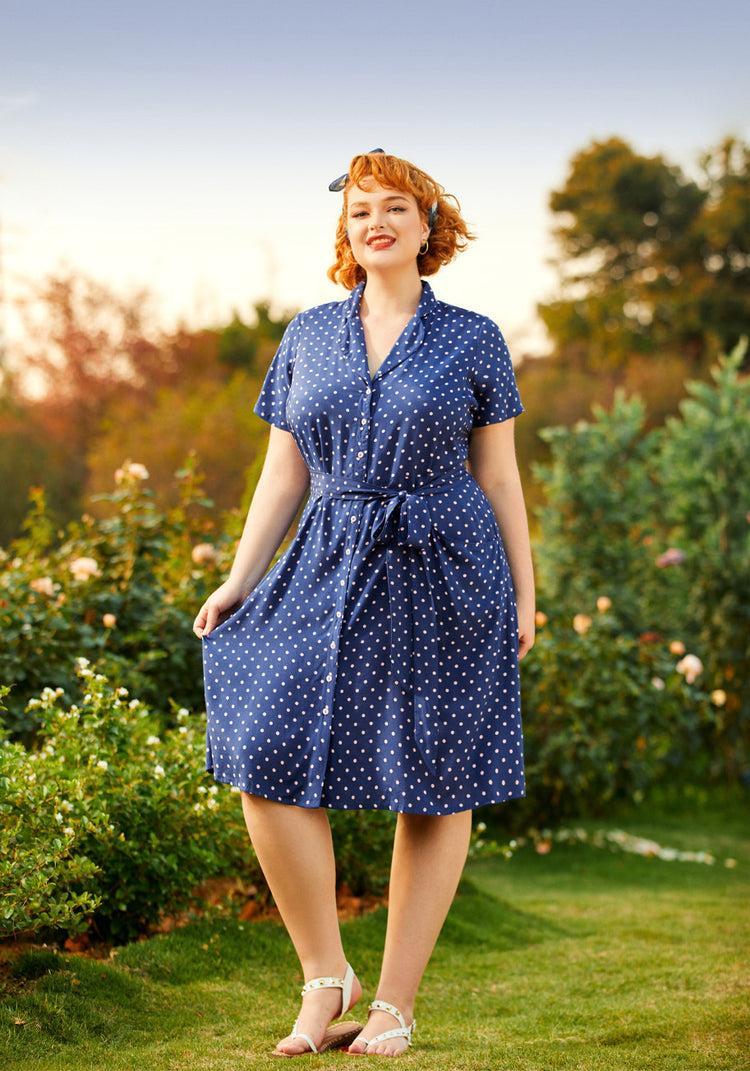 Playing House A-Line Shirt Dress Product Image