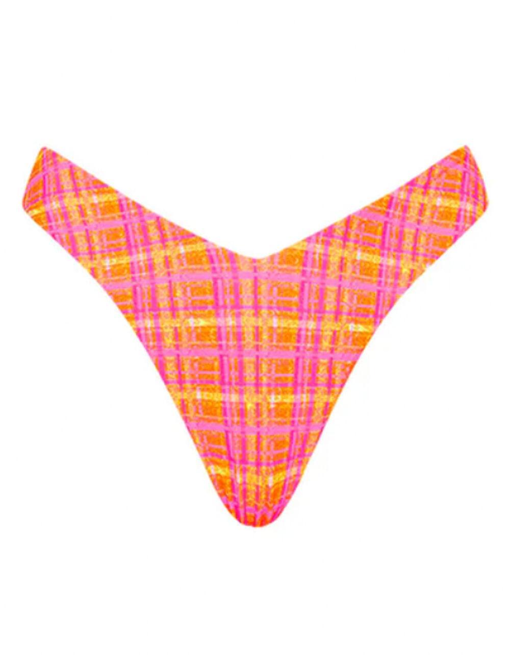 KULANI KINIS  Y Cheeky Bikini Bottoms - ORANGE Product Image