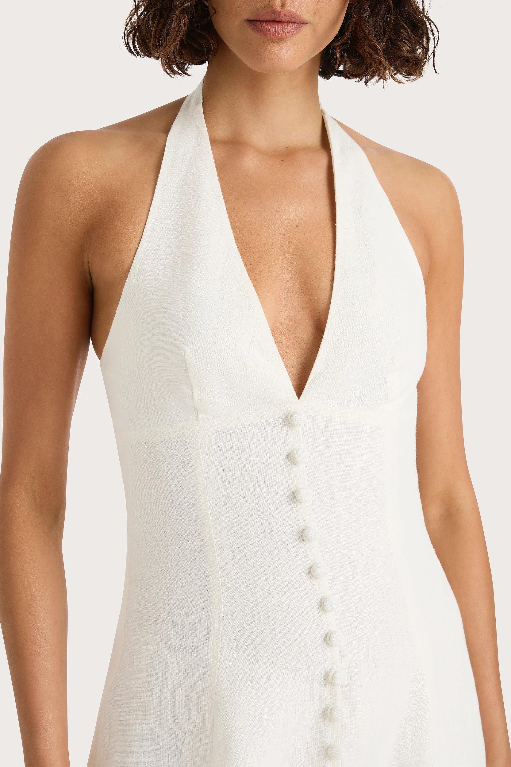 Marie Midi Dress White Product Image