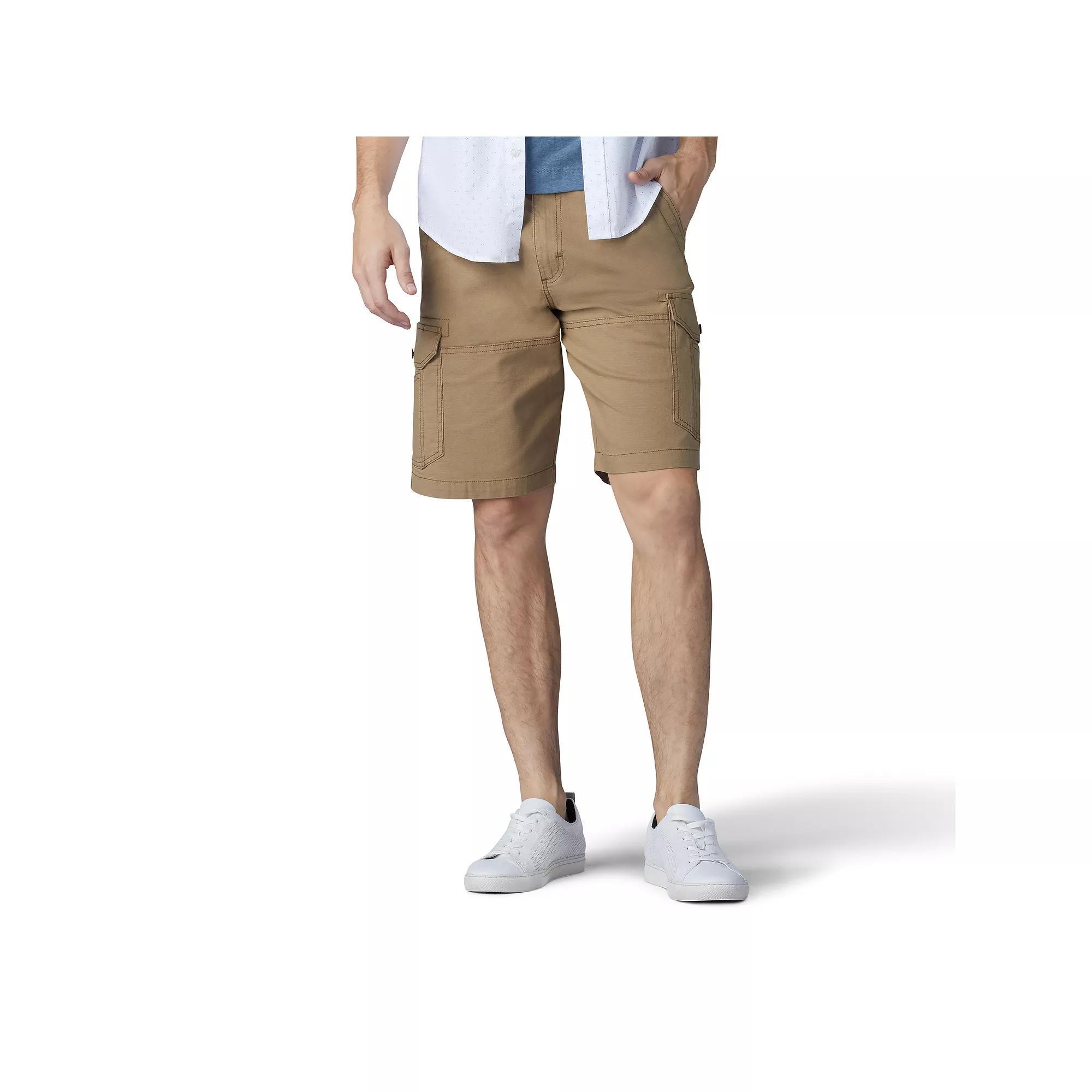 Mens Lee 10.5 Extreme Motion Swope Cargo Shorts Green Product Image