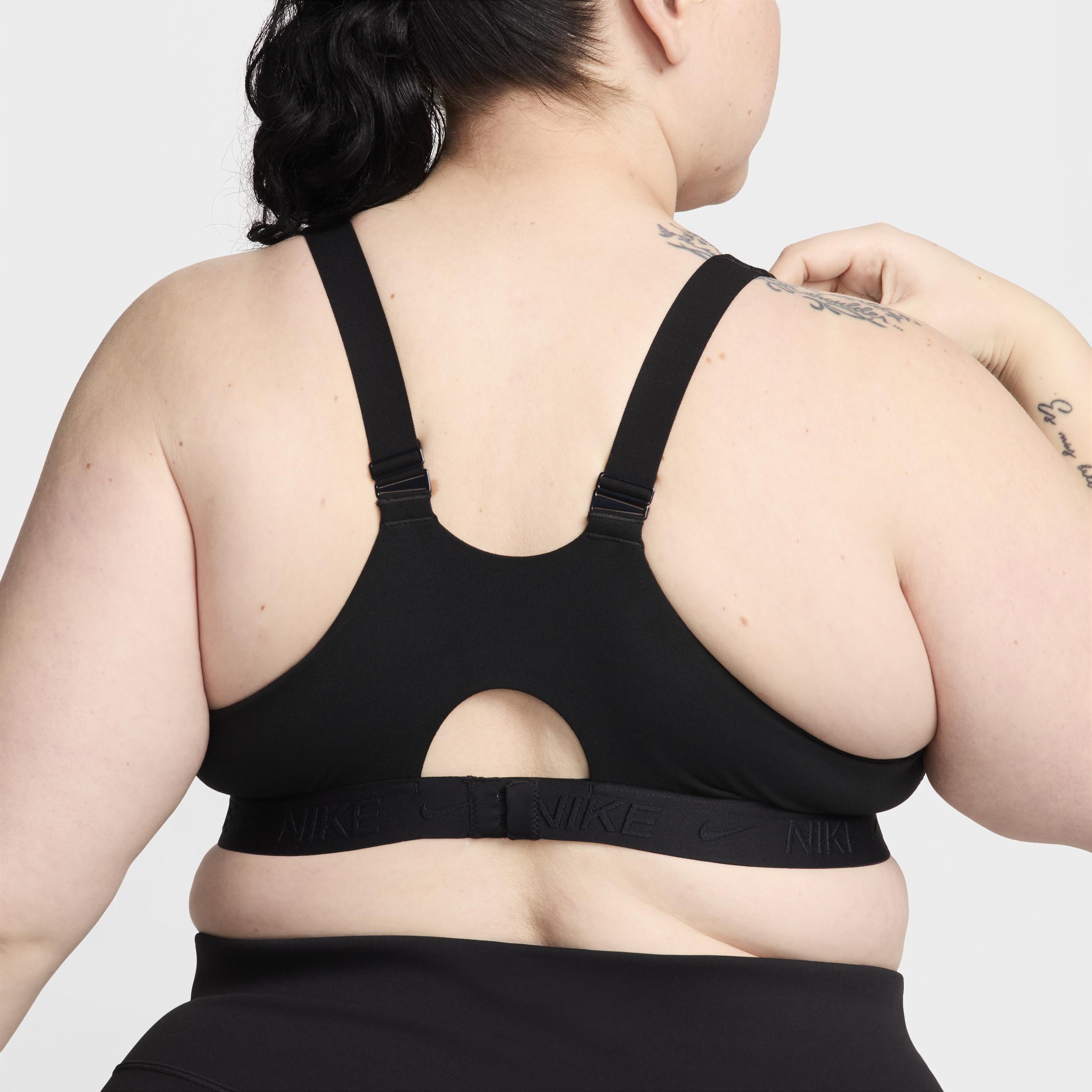 Plus Size Nike Indy High Support Padded Sports Bra, Women's, Size: 2XL, Black Product Image