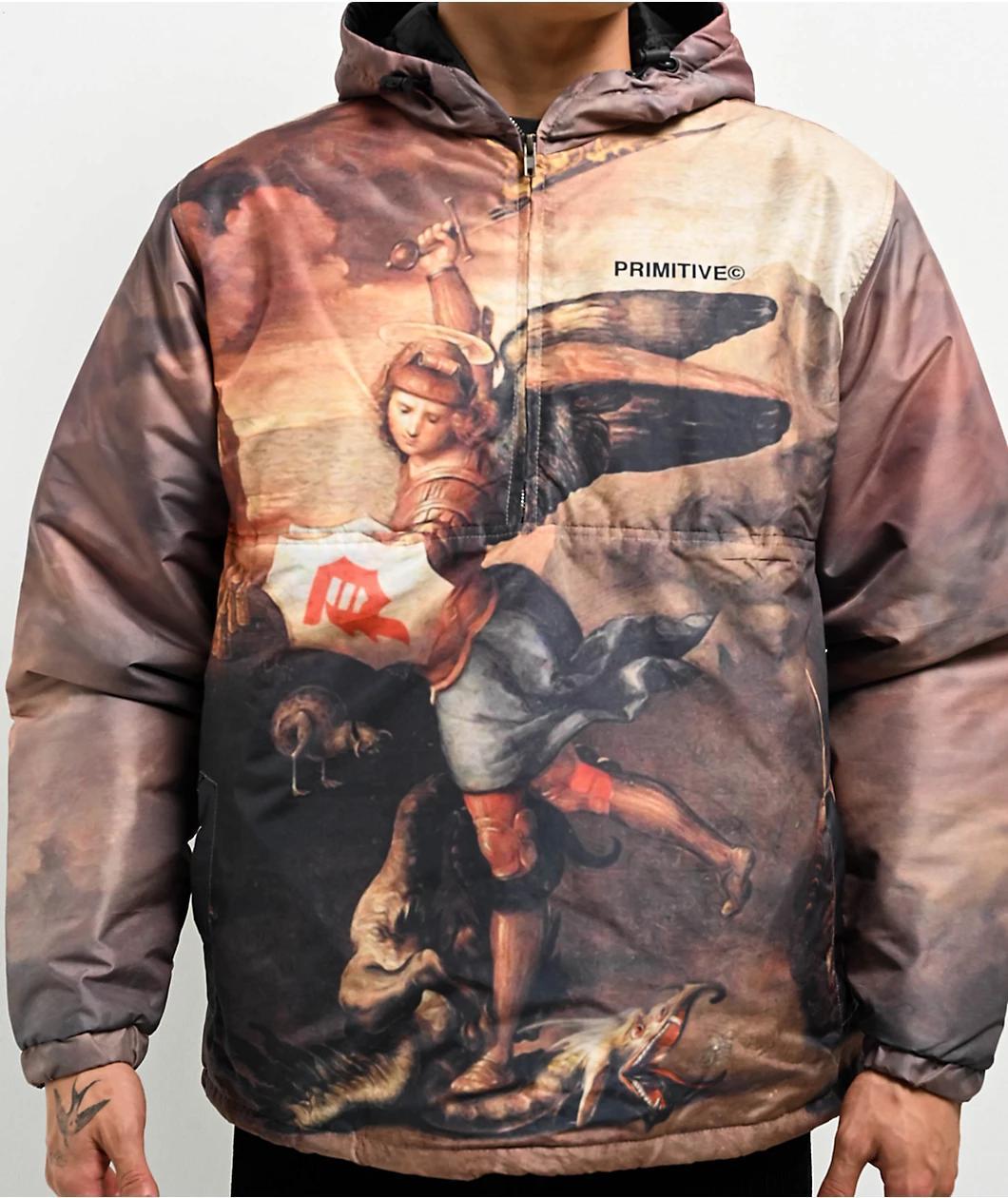 Primitive Protector Brown Anorak Jacket Product Image