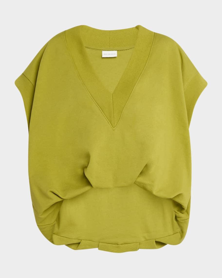 Hann Short-Sleeve Oversized Sweater Product Image